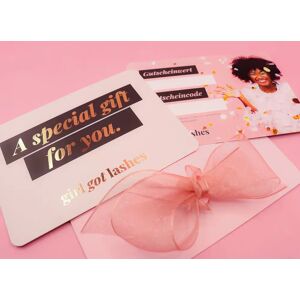 GirlGotLashes Geschenkgutschein zum Überreichen