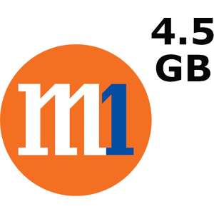 Kinguin M1 4.5 GB Data Mobile Top-up SG