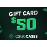 Kinguin CsgoCases - $50 Gift Card