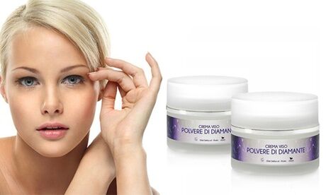 Groupon Goods Global GmbH 2x, 4x oder 6x Efory Cosmetics Gesichtscreme mit Diamantpulver und Vitamin E 50 ml