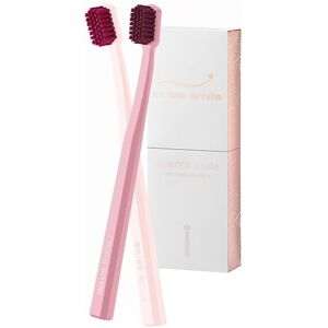 Swiss Smile Pleje Tandpleje Gavesæt Nuance Nude Two Toothbrushes Kirsebærblomst & Porcelæn