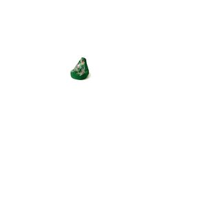 Go Gift Sako taske pouffe pæreprint grøn-flammende L 105 x 80 cm