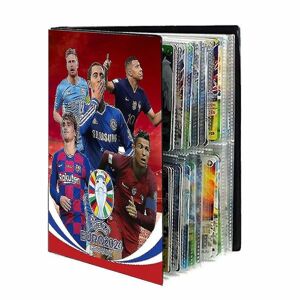 HKWWW Football Star Card Album Kort Brevholder Binder 2023 Ny 240 stk Star Card Box Collection Album Book Folder Kid Legetøj Gave[HK] style 4