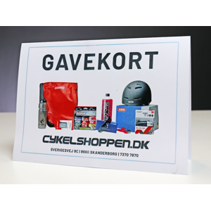 Print-Selv Cykelshoppen.Dk Gavekort, 700 Dkk