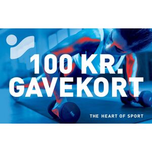 Intersport Gavekort 100,00 Unisex Mode Tilbehør Blå 100,00