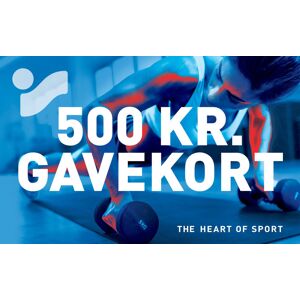 Intersport Gavekort 500,00 Unisex Walking & Nordic Walking Blå 500,00