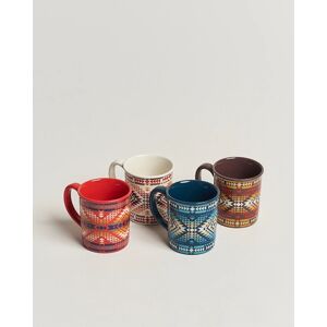 Pendleton Ceramic Mug Set 4-Pack Smith Rock - Oranssi - Size: One size - Gender: men