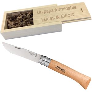 Ocadeau Couteau Opinel 10 grave