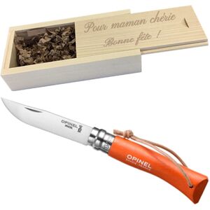 Ocadeau Couteau Opinel 7 mandarine