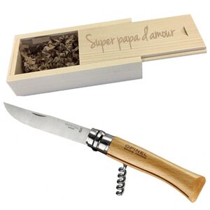 Ocadeau Couteau opinel 10 tire bouchon