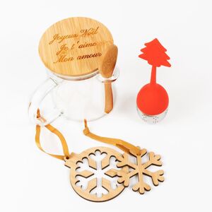 Ocadeau Coffret noel spécial Thé gravé