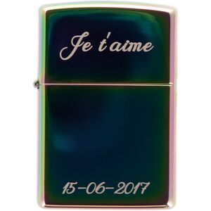 Ocadeau Briquet Zippo spectrum gravé