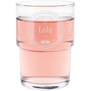 Ocadeau Verre à eau Fille