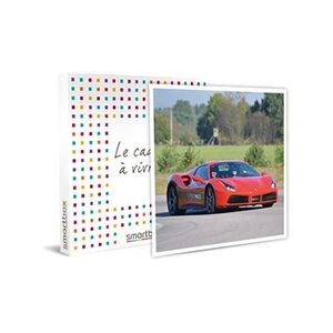 Smartbox Coffret Cadeau - 4 tours au volant d'une Ferrari F488 sur le circuit de Dijon-Prenois- Sport & Aventure - Publicité