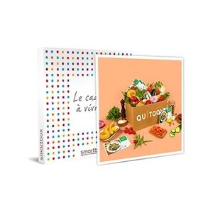 Smartbox Coffret Cadeau - 2 repas Quitoque au choix à cuisiner pour 2, livrés à domicile- Gastronomie - Publicité