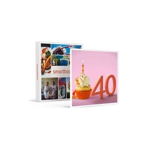 Smartbox Coffret Cadeau - Joyeux anniversaire ! Pour femme 40 ans- Multi-thèmes - Publicité