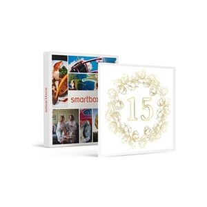 Smartbox Coffret Cadeau - Noces de cristal : 15e anniversaire de mariage de rêve !- Multi-thèmes - Publicité