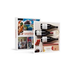 Smartbox - Coffret Cadeau Abonnement de 6 mois : 3 grands vins par mois et livret de dégustation-Gastronomie - Publicité