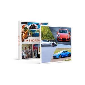 Smartbox Coffret Cadeau - Stage de pilotage multivolant : 2 tours en Alpine, 2 tours en Aston Martin Vantage et 2 tours en Porsche 991 GT3 sur le circuit de - Publicité