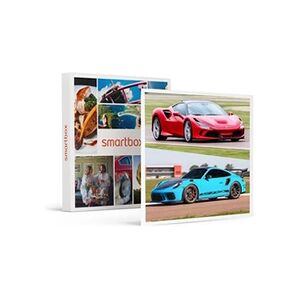 Smartbox Coffret Cadeau - Stage de pilotage multivolant : 2 tours en Porsche 991 GT3 RS et 2 tours en Ferrari F8 sur le circuit de Mirecourt- Sport & Aventure - Publicité