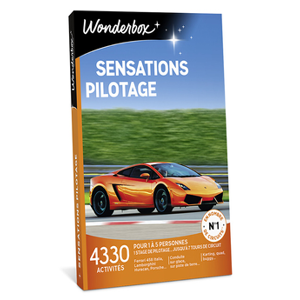 Wonderbox Sensations Pilotage - Publicité