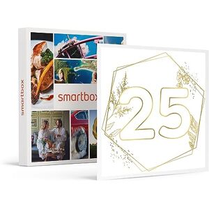 Smartbox SBX Noces d'argent : Joyeux 25e Anniversaire de Mariage ! 1 Moment Gourmand, 1 Pause Bien-être ou 1 Aventure pour 2 Personnes - Publicité