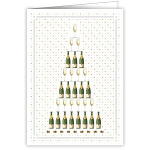 Quire Collections Carte Champagne Pyramide - Publicité