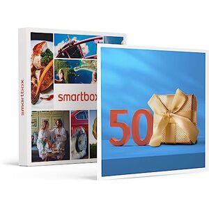 Smartbox Coffret Cadeau Femme Homme Joyeux Anniversaire ! pour Homme 50 Ans idée Cadeau Anniversaire 1 séjour ou 1 activité pour 2 Personnes - Publicité