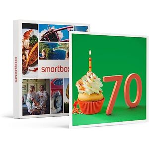 Smartbox Coffret Cadeau Femme Homme Joyeux Anniversaire ! 70 Ans idée Cadeau Anniversaire 1 séjour ou 1 activité pour 1 ou 2 Personnes - Publicité