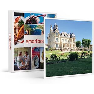 Smartbox Coffret Cadeau Femme Séjour gastronomique d'excellence idée Cadeau pour Elle 1 Nuit avec Petit-déjeuner et 1 dîner ou 1 activité Prestige pour 2 Personnes - Publicité