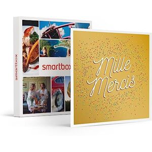 Smartbox Coffret Cadeau Femme Homme Mille mercis idée Cadeau 1 séjour ou 1 activité pour 1 ou 2 Personnes - Publicité