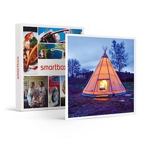 Smartbox Coffret Cadeau Femme Homme Anniversaire Insolite pour Un Duo Voyageur idée Cadeau 1 Nuit Insolite avec Petit-déjeuner pour 2 Personnes - Publicité