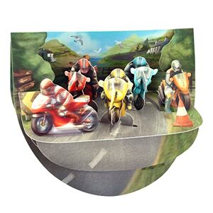 SANTORO Popnrock, Carte De Vœux Pop-Up 3D – Motos – Pour Lui, Papa, Garçons, Fête Des Pères, Anniversaire   Cadeaux De Moto Pour Félicitations, Anniversaire, Remise Des Diplômes, Retraite - Publicité