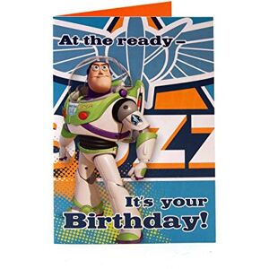 Disney Toy Story Buzz l'éclair à la prêt Il de votre anniversaire carte d'anniversaire. Publicité