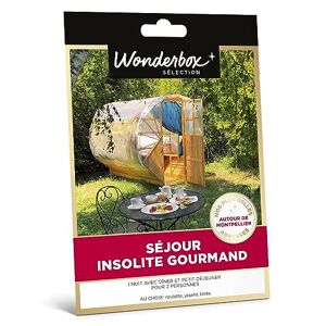 Wonderbox Activité Cadeau Séjour Insolite Gourmand Autour De Montpellier - Publicité