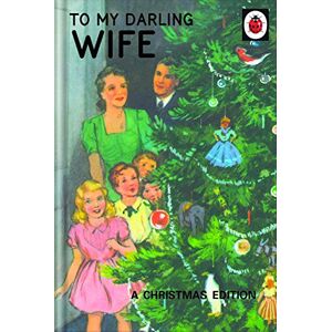 Ladybird Books for Grown Ups Coccinelle livres pour adultes Lax12 Wife carte de Noël - Publicité