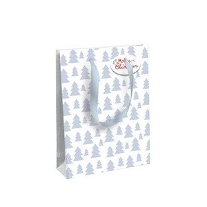 Clairefontaine Sac cadeau de Noël 'Empreintes', moyen - Lot de 9