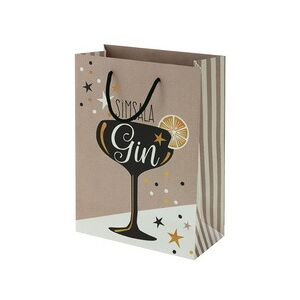 Sac cadeau 'Simsala Gin' - Lot de 8 Vert anis