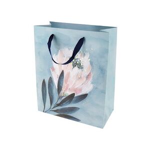 Sac cadeau 'Swan lake bloom' - Lot de 5 Noir