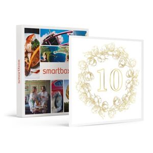 Non communiqué SMARTBOX - Coffret Cadeau Noces d'étain : 10e anniversaire de mariage de rêve !-Multi-thèmes - Publicité