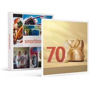 SMARTBOX - Coffret Cadeau Joyeux anniversaire ! 70 ans-Multi-thèmes - Publicité