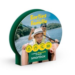 Coffret cadeau Multi-thèmes SmartBox Sorties en famille découverte - Publicité