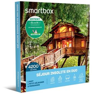 Coffret cadeau SmartBox Séjour insolite en duo Michelin - Publicité