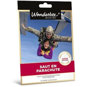 Coffret cadeau Wonderbox Saut en Parachute Autour de Paris - Publicité