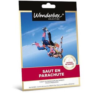 Coffret cadeau Wonderbox Saut en Parachute Autour de Nantes - Publicité