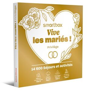 Coffret cadeau Smartbox Vive les Mariés ! Privilège - Publicité