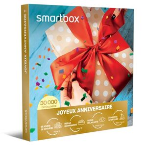 Coffret cadeau SmartBox Joyeux anniversaire* - Publicité
