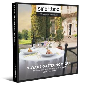 Coffret cadeau SmartBox Voyage gastronomique - Publicité