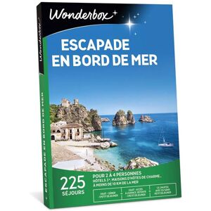 Coffret cadeau Wonderbox Escapade en bord de mer - Publicité