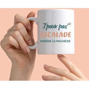 Cadeaux.com Mug personnalisé - J'peux pas j'ai escalade